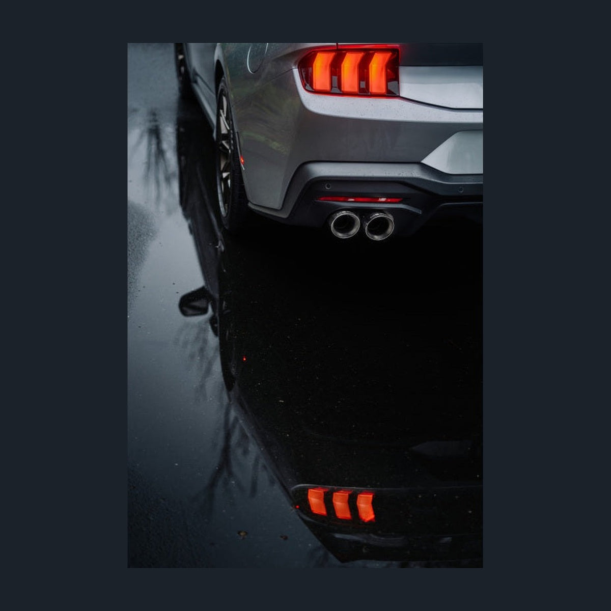 MBRP MBRP 2024+ Ford Mustang 5.0L T304 SS 3in Cat-Back Exhaust w/ Quad Carbon Fiber Tips (Valve Delete)