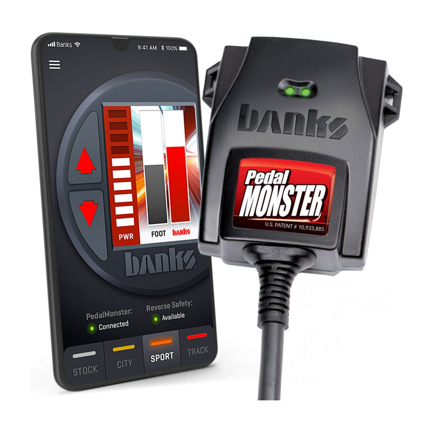 Banks Power Banks Power Pedal Monster Kit (Stand-Alone) - Molex MX64 - 6 Way - Use w/Phone