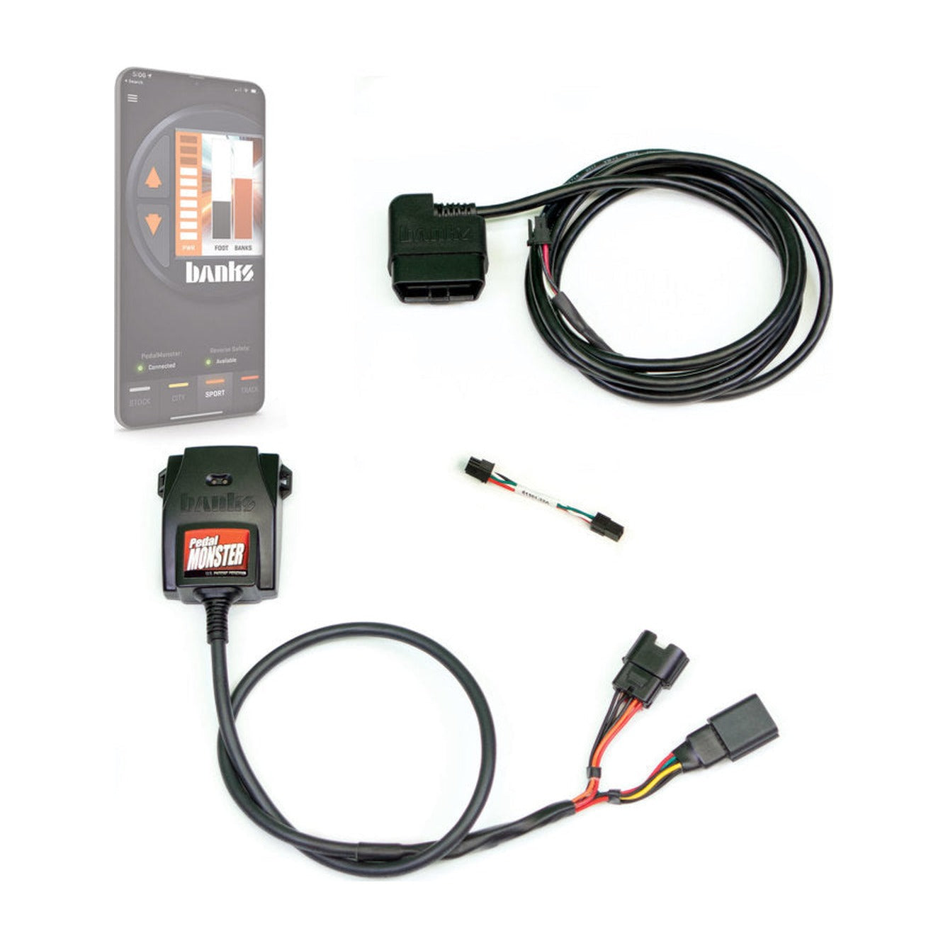 Banks Power Banks Power Pedal Monster Kit (Stand-Alone) - Molex MX64 - 6 Way - Use w/Phone