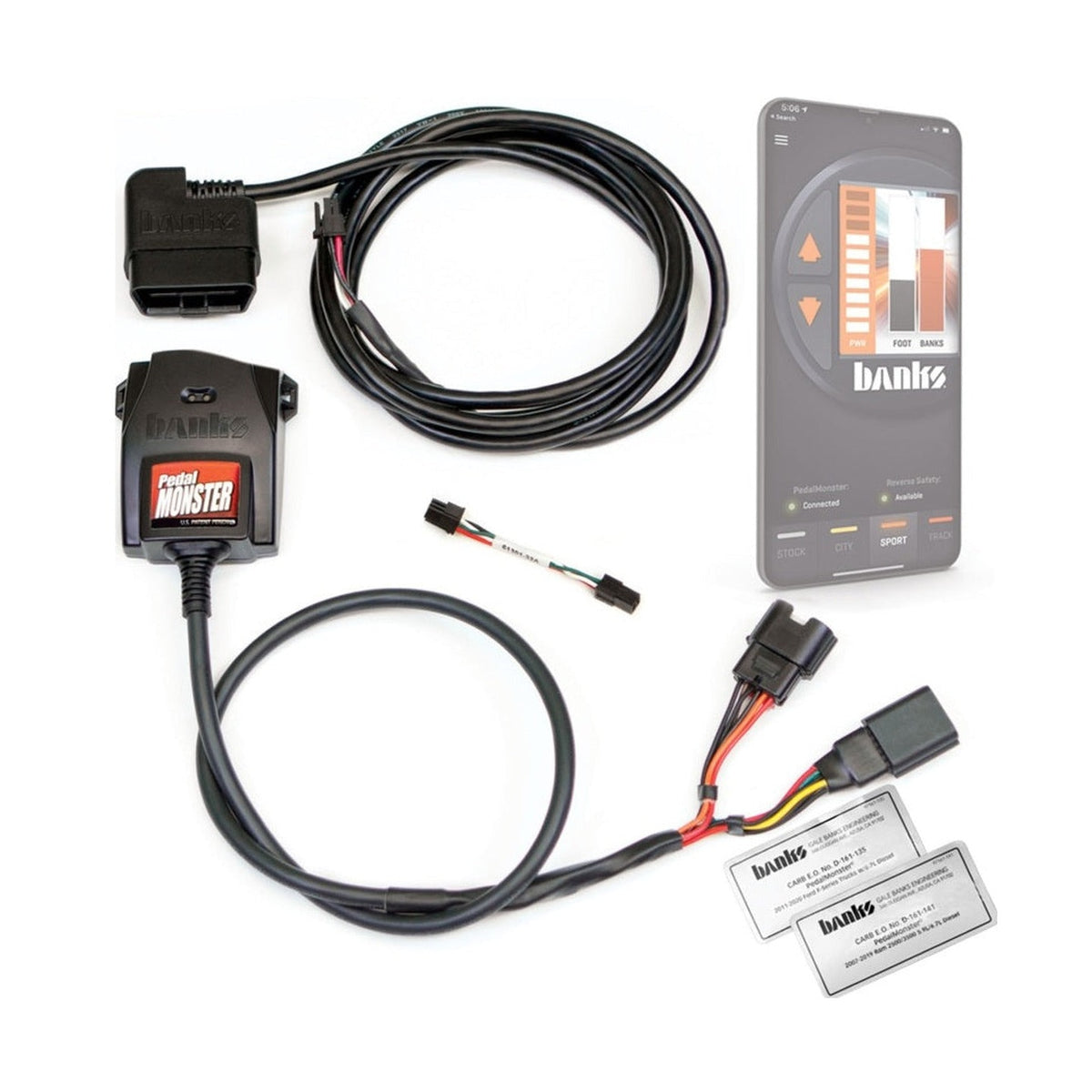 Banks Power Banks Power Pedal Monster Kit (Stand-Alone) - Molex MX64 - 6 Way - Use w/Phone