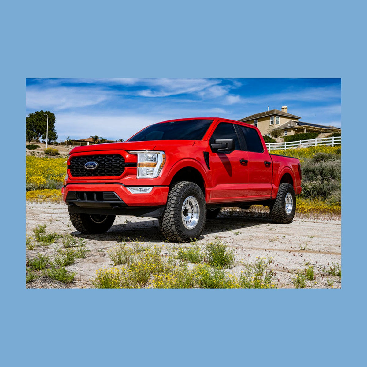 ICON ICON 21-24 Ford F-150 4WD 2.5 Series VS RR CDXS Coilover Kit, installed