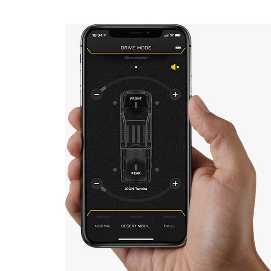 ICON ICON 2015+ Ford F150 / 2017+ Ford F250/F350 IIC Intelligent Control Install Kit, installed