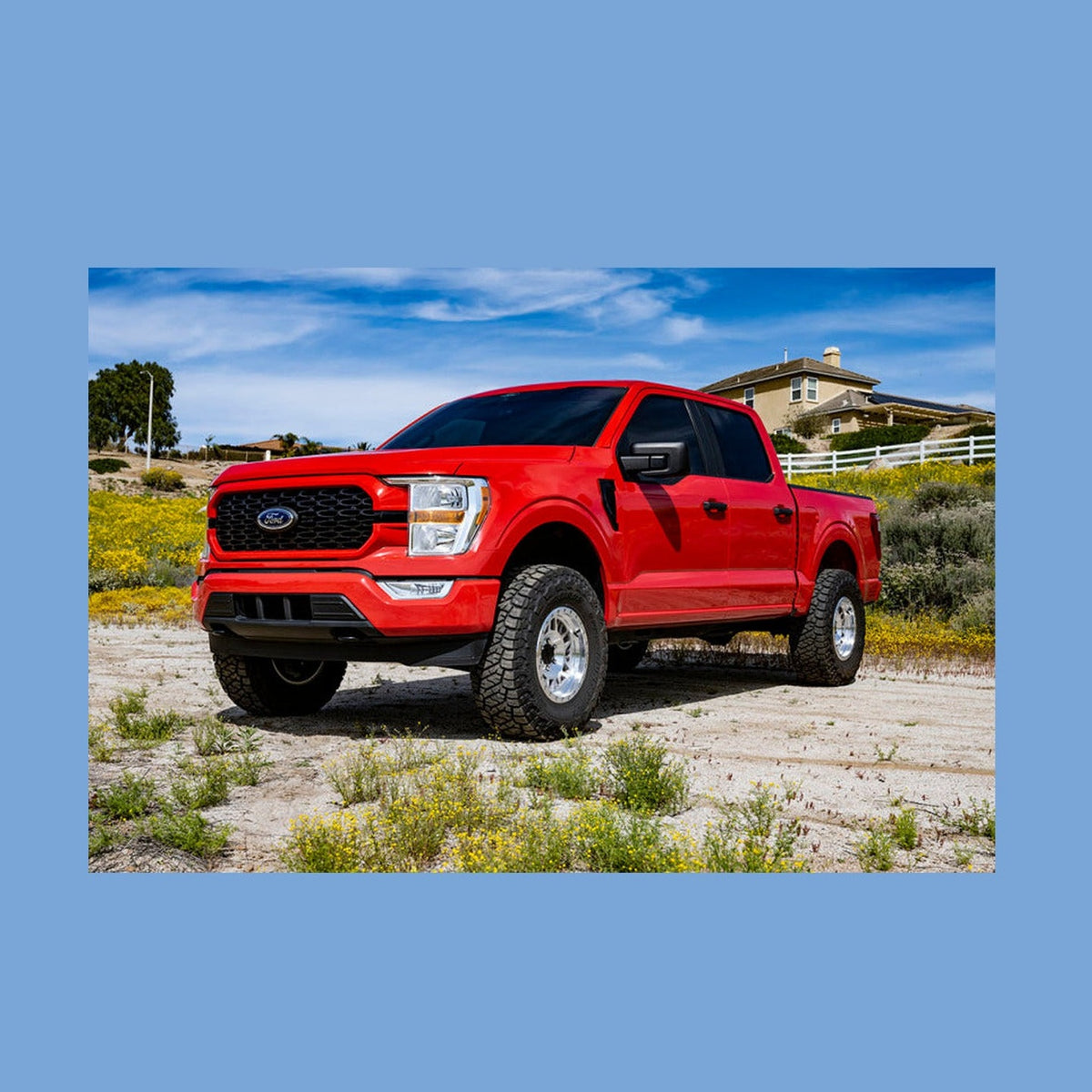 ICON ICON 21-23 Ford F150 4WD 2.7in To 3.5in Stage 1 Suspension System, installed
