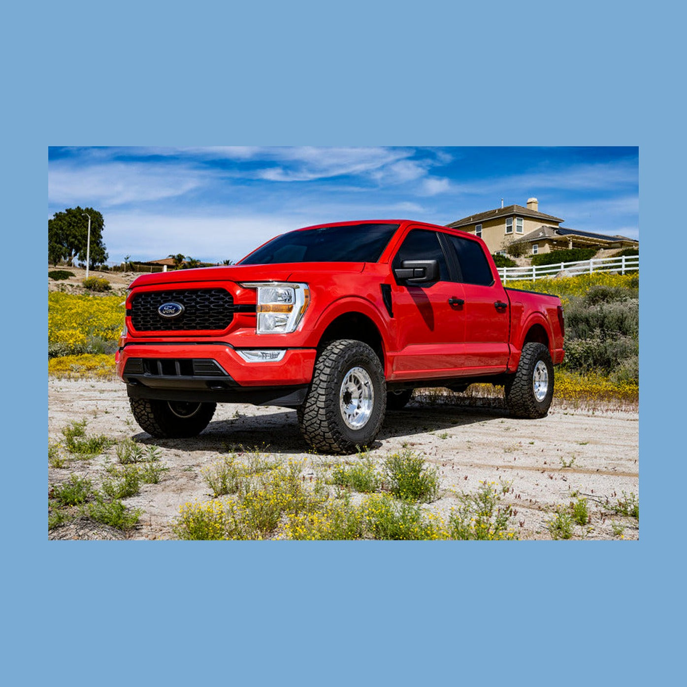 ICON ICON 21-24 Ford F150 4WD 2.75-3.5in Stage 2 Suspension System - Tubular UCA, installed