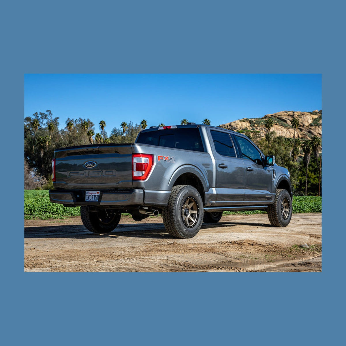 ICON ICON 21-24 Ford F150 4WD 2.75-3.5in Stage 2 Suspension System - Tubular UCA, installed