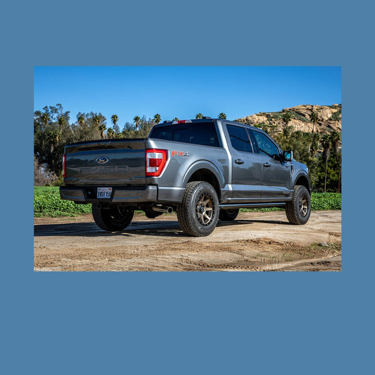 ICON ICON 21-24 Ford F150 4WD 2.75-3.5in Stage 2 Suspension System - Tubular UCA, installed