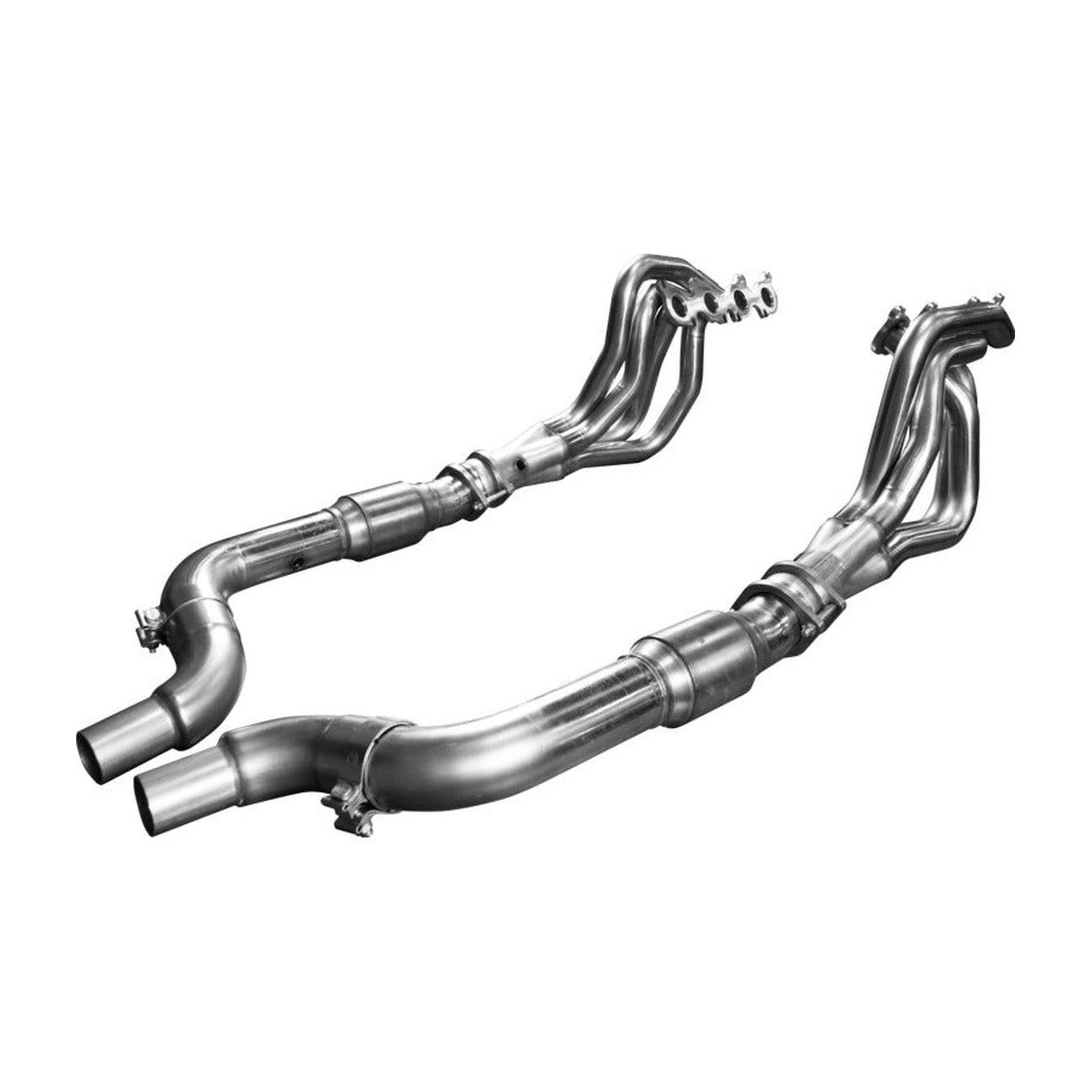 Kooks Headers Kooks 15-24 Ford Mustang GT/Dark Horse V8 5.0L 1-7/8in SS Headers w/ GREEN Catted Connection Pipe