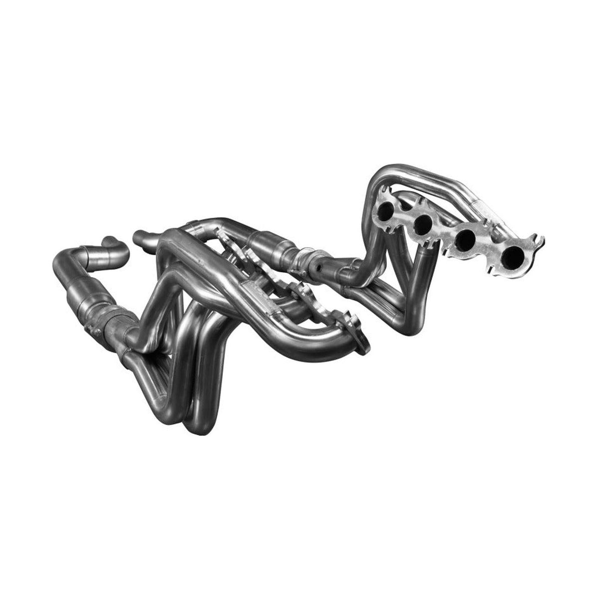 Kooks Headers Kooks 15-24 Ford Mustang GT/Dark Horse V8 5.0L 1-7/8in SS Headers w/ GREEN Catted Connection Pipe