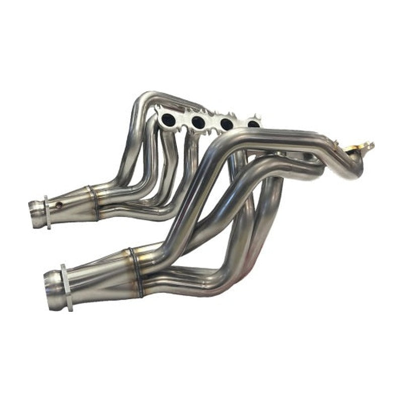 Kooks Headers Kooks 15-24 Ford Mustang GT/Dark Horse V8 5.0L 1-7/8in SS Headers w/ GREEN Catted Connection Pipe