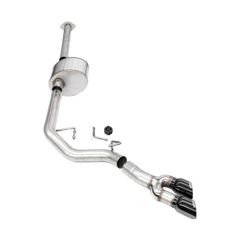 CORSA Performance Corsa 15-20 Ford F-150 3.5L (157in WB) 3.0in Lightning Exit Catback w/ 3.5in Twin Black PVD Pro Tips
