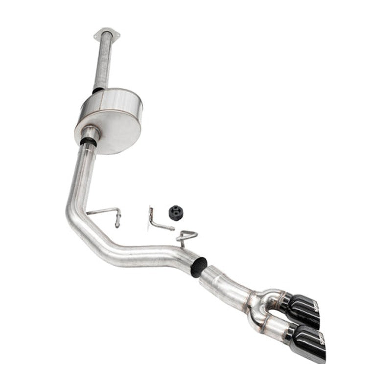 CORSA Performance Corsa 15-20 Ford F-150 3.5L (157in WB) 3.0in Lightning Exit Catback w/ 3.5in Twin Black PVD Pro Tips