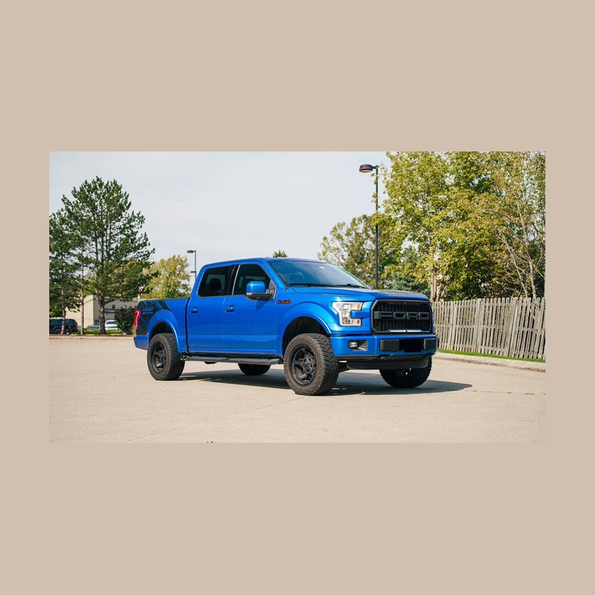 CORSA Performance Corsa 15-20 Ford F-150 3.5L (157in WB) 3.0in Lightning Exit Catback w/ 3.5in Twin Black PVD Pro Tips, installed