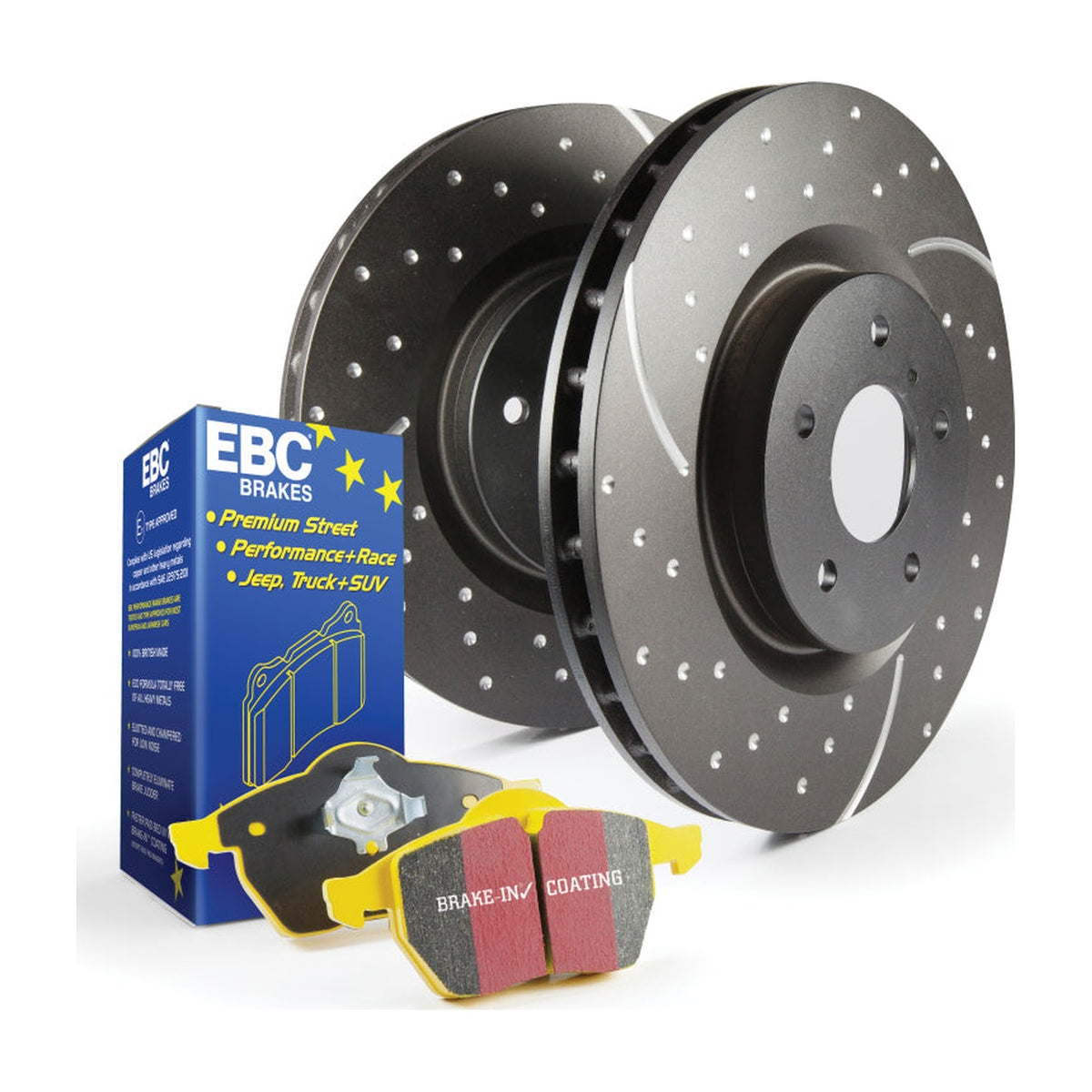 EBC EBC S5 Kits Yellowstuff Pads and GD Rotors