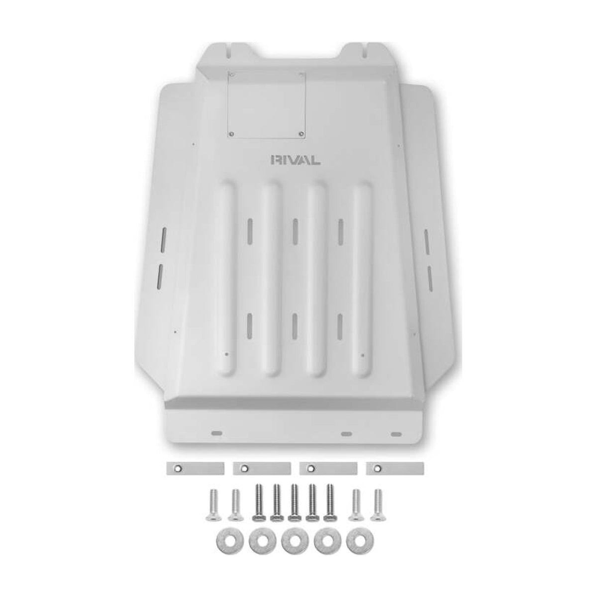 Rival 4x4 Rival 2015-2026 Ford F150 Powerboost Only Aluminum Transmission Catalytic Converter Skid Plate