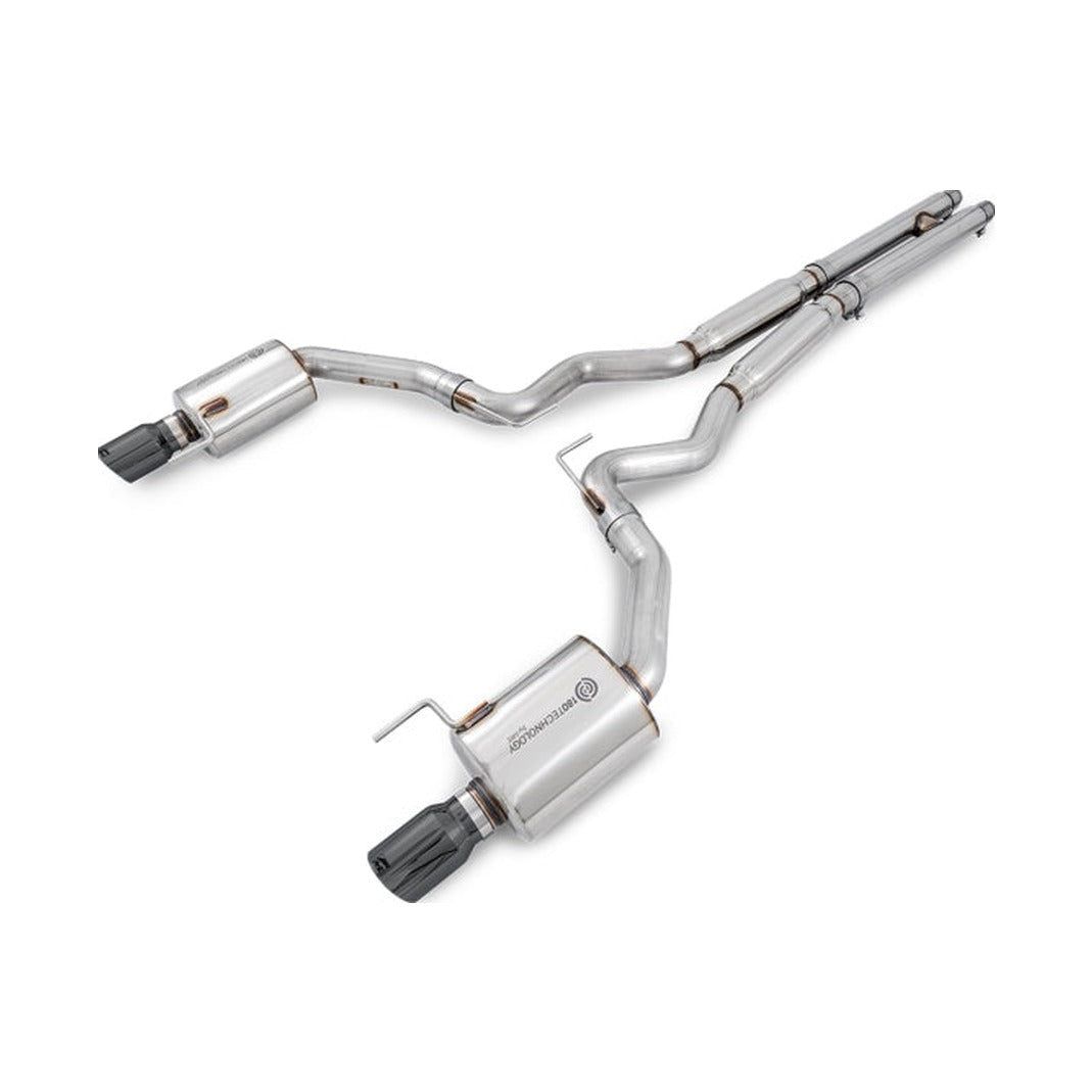 AWE Tuning AWE Tuning S550 Mustang GT Cat-Back Exhaust - Touring Edition (Diamond Black Tips)