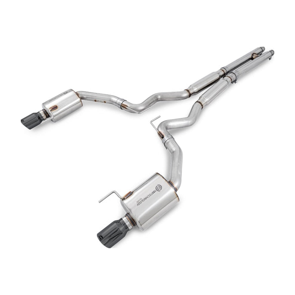 AWE Tuning AWE Tuning S550 Mustang GT Cat-Back Exhaust - Touring Edition (Diamond Black Tips)