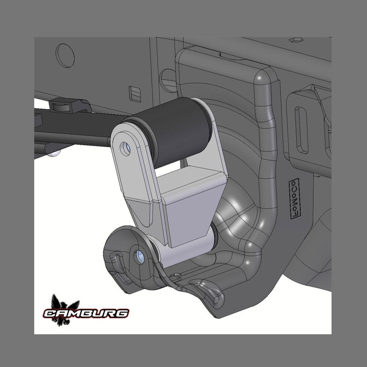 Camburg Camburg 17-20 Ford Raptor/ 15-24 F-150 TIG 4130 Shackles (1.5in. extended)