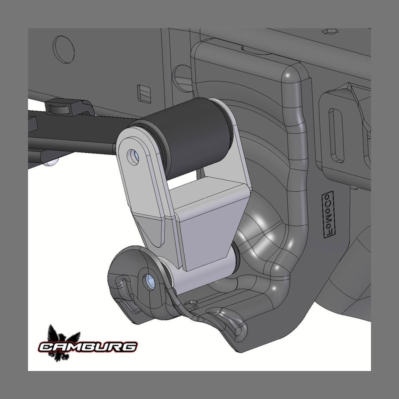 Camburg Camburg 17-20 Ford Raptor/ 15-24 F-150 TIG 4130 Shackles (1.5in. extended)