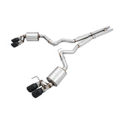 AWE Tuning AWE Tuning 2018+ Ford Mustang GT (S550) Cat-Back Exhaust - Touring Edition (Quad Diamond Black Tips)