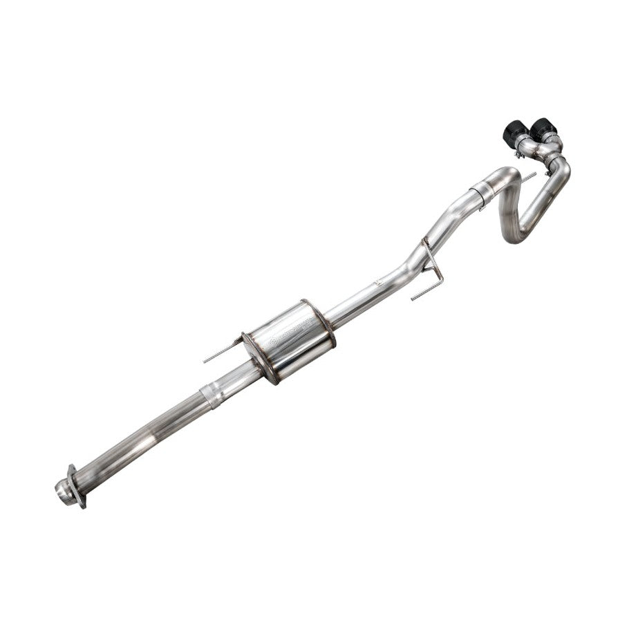 AWE Tuning AWE 21-25 Ford F150 (14th Gen Reg Cab) Cat-Back Exhaust - 4.5in Dual Side Exit Diamond Black Tips