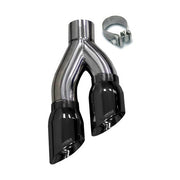 CORSA Performance Corsa 1999-2006 Universal Stainless Steel Twin 4.0in Black PVD Pro-Series Tip