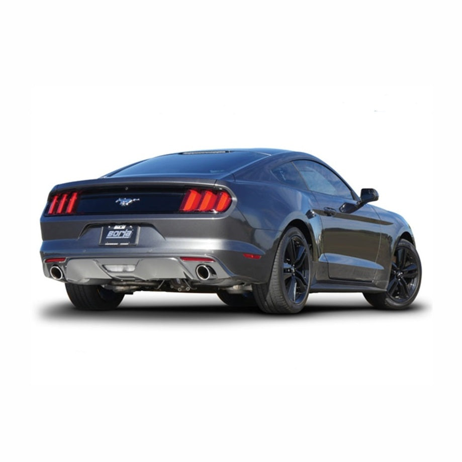 Borla Borla Atak Cat Back 15-17 Ford Mustang 2.3L EcoBoost MT/AT 2.25in pipe 4in tip