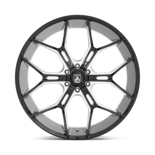 Asanti Black ABL-38 MONARCH TRUCK 22x9.5 Gloss Black Milled 6x135 38mm