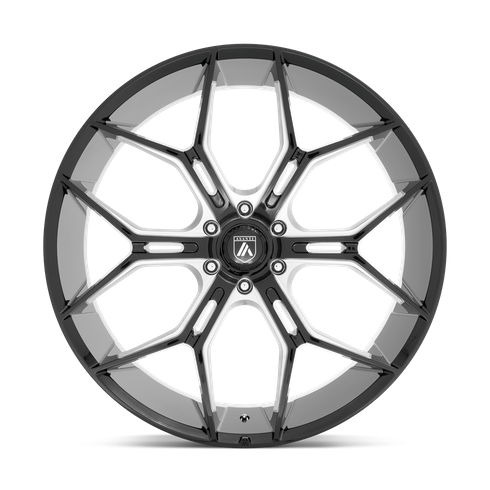 Asanti Black ABL-38 MONARCH TRUCK 22x9.5 Gloss Black Milled 6x135 38mm
