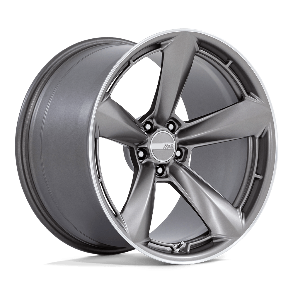 American Racing TTF 20x9.5 Matte Anthracite W/ Machined L 5x114.3 32mm