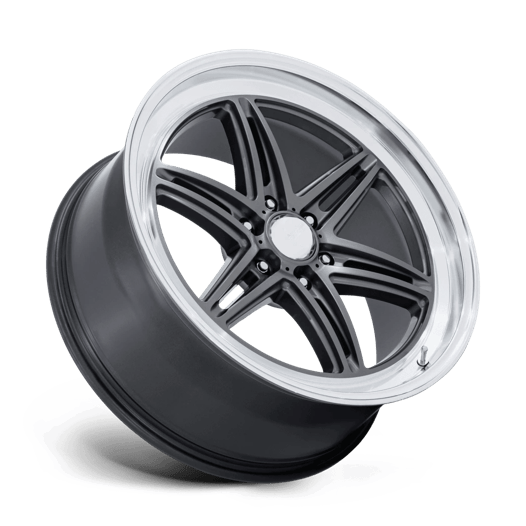 American Racing AR953 GROOVE 6 DRAG 20x9.5 Anthracite W/ Diamond Cut Lip 6x135 25mm