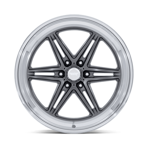 American Racing AR953 GROOVE 6 DRAG 22x9.5 Anthracite W/ Diamond Cut Lip 6x135 25mm