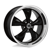 American Racing AR105 TORQ THRUST M 18x9 Gloss Black W/ Machined Lip 5x114.3 34mm