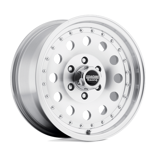 American Racing AR62 OUTLAW II 17x8 Machined W/ Clear Coat 6x135 18mm