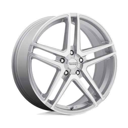 American Racing AR907 17x7.5 Silver Machined 5x114.3 42mm