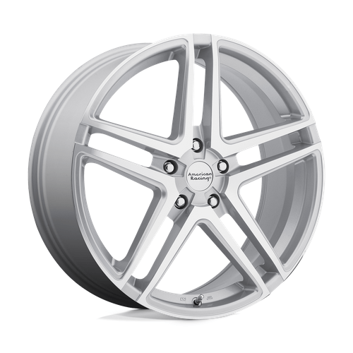 American Racing AR907 18x8 Silver Machined 5x114.3 40mm