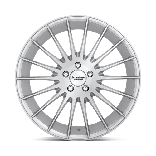 American Racing AR934 FASTLANE 20x10 Brushed Silver 5x114.3 40mm