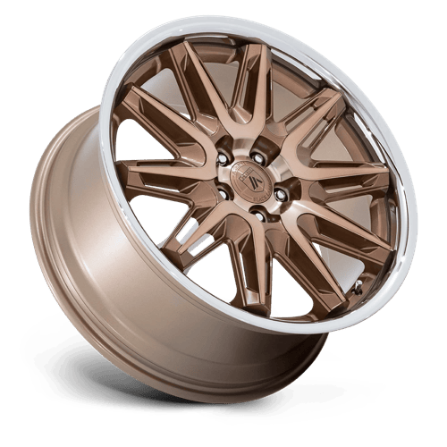 Asanti Black AB047 IMPERATOR 20x10.5 Bronze Machined W/ Ss Lip 5x114.3 40mm