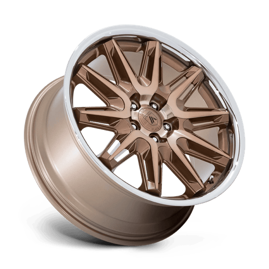 Asanti Black AB047 IMPERATOR 20x10.5 Bronze Machined W/ Ss Lip 5x114.3 40mm