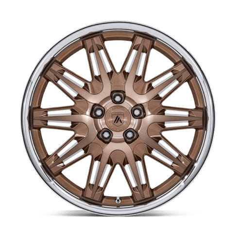 Asanti Black AB047 IMPERATOR 20x10.5 Bronze Machined W/ Ss Lip 5x114.3 40mm