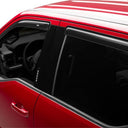 AVS 15-18 Ford F-150 Supercrew Ventvisor Outside Mount Window Deflectors 4pc - Smoke