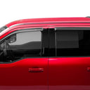 AVS 15-18 Ford F-150 Supercrew Ventvisor Outside Mount Window Deflectors 4pc - Smoke