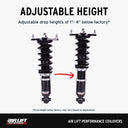 Air Lift Performance 05-14 Ford Mustang S197 Coilover Kit