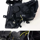 AlphaRex 09-14 Ford F-150 NOVA LED Proj Headlights Plank Style Gloss Black w/Activ Light/Seq Signal