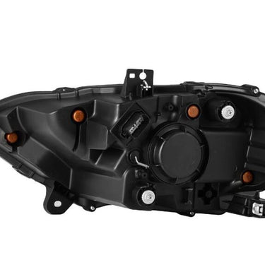 AlphaRex 18-20 Ford Mustang NOVA LED Proj Headlights Alpha-Black w/Activ Light/Seq Signal/Switch DRL
