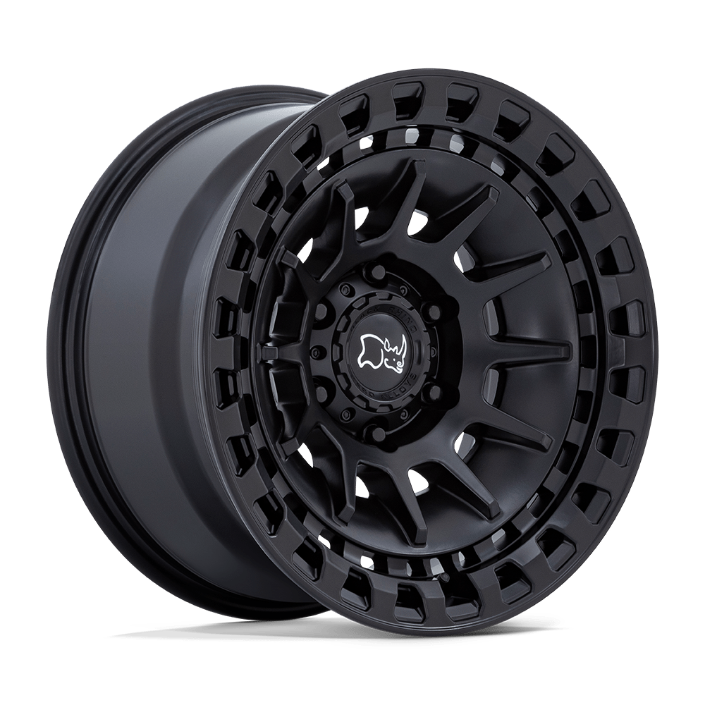Black Rhino Hard Alloys BARRAGE 17x8.5 Matte Black 6x135 -10mm
