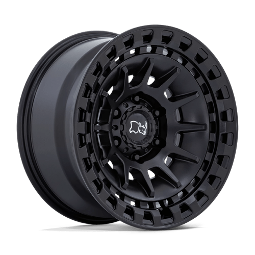Black Rhino Hard Alloys BARRAGE 17x8.5 Matte Black 6x135 -10mm