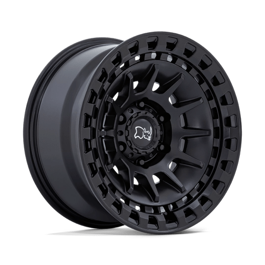 Black Rhino Hard Alloys BARRAGE 17x8.5 Matte Black 6x135 -10mm