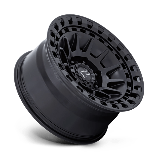 Black Rhino Hard Alloys BARRAGE 17x8.5 Matte Black 6x135 -10mm