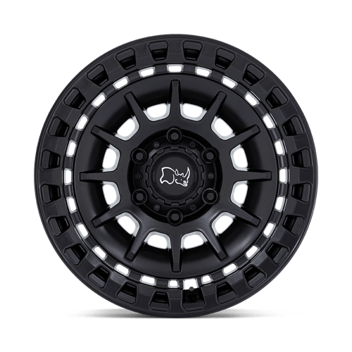 Black Rhino Hard Alloys BARRAGE 17x8.5 Matte Black 6x135 -10mm