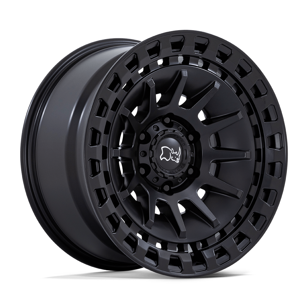 Black Rhino Hard Alloys BARRAGE 18x9 Matte Black 6x135 0mm